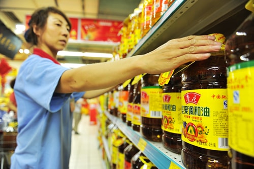 The percentage of Ukrainian sunflower oil in the Chinese market has increased